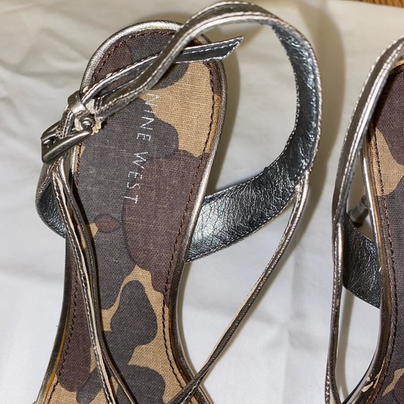 Nine West High Heels with Army Pattern - Picture 3 of 8